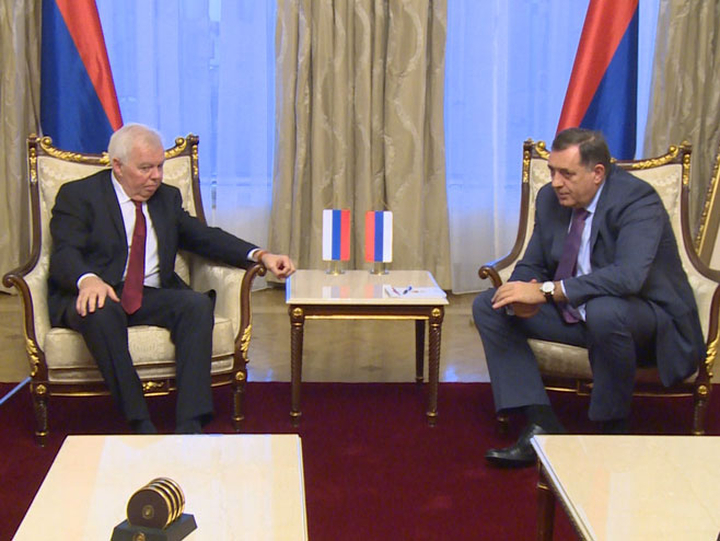 Dodik i Ivancov - Foto: RTRS