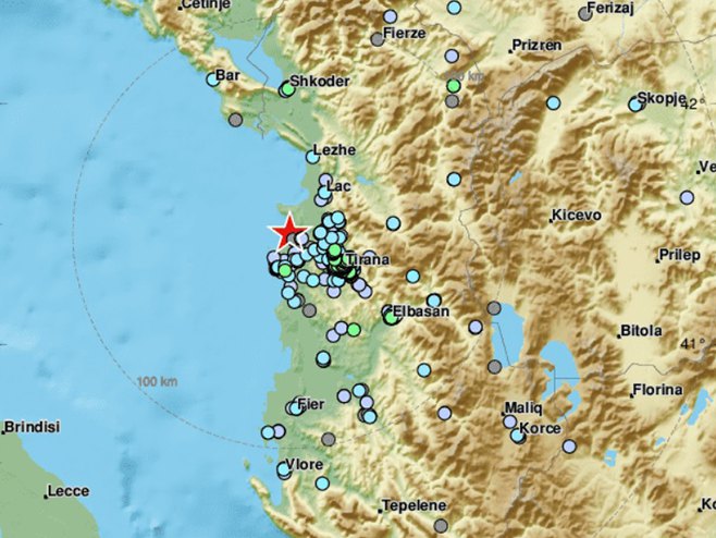 Albanija-zemljotres (Foto: EMSC) - 