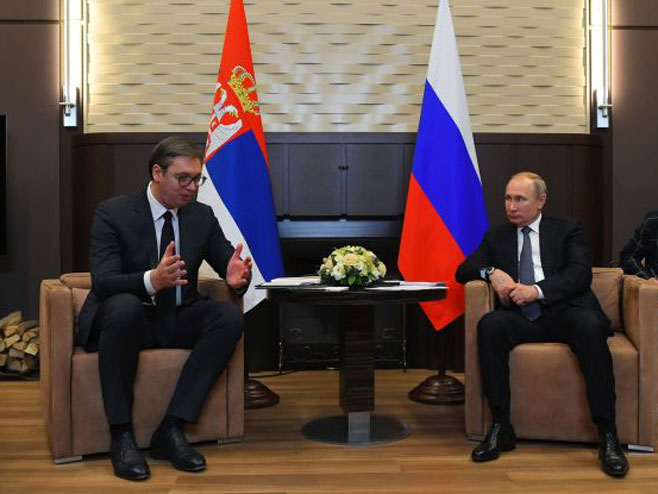 Vučić  i Putin  (Foto: Sputnik / Sergeй Mamontov) - 