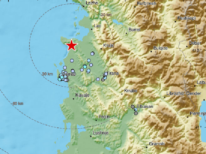 Zemljotres u Albaniji (Foto: EMSC) - 