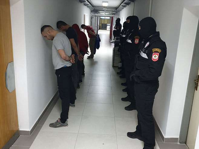 Hapšenje u Banjaluci - Foto: RTRS