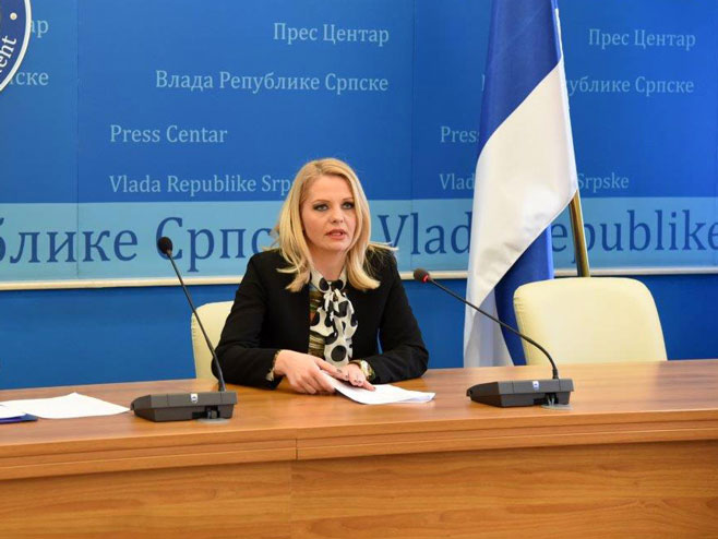 Natalija Trivić na konferenciji za novinare - Foto: SRNA