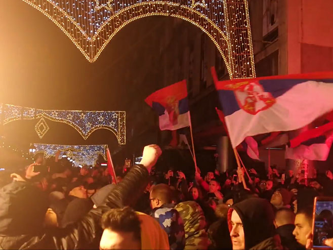 Protesti u Beogradu (foto: Sputnik Srbija) - 