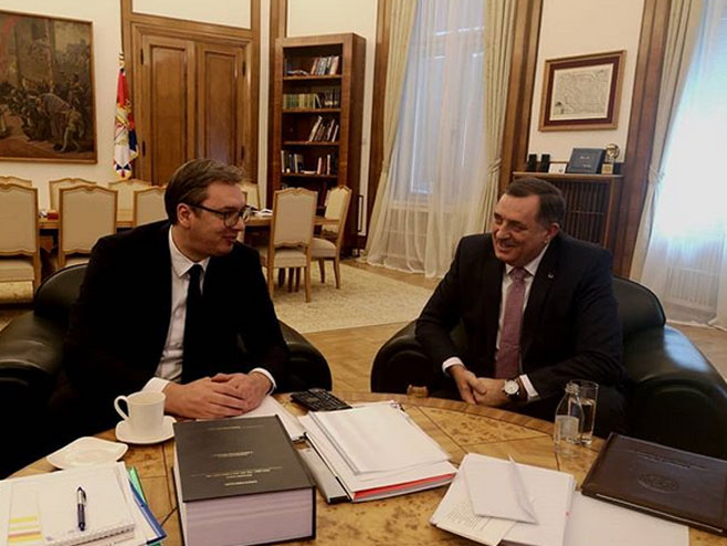 Vučić-Dodik sastanak Beograd (foto:instagram) - 