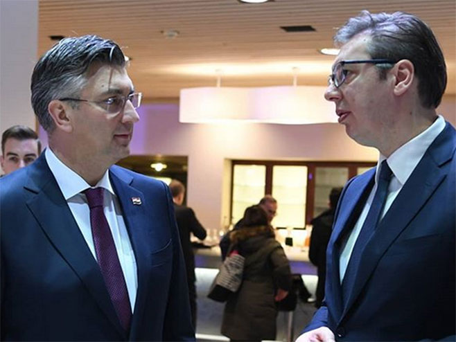 Vučić i Plenković (foto:instagram.com) - 