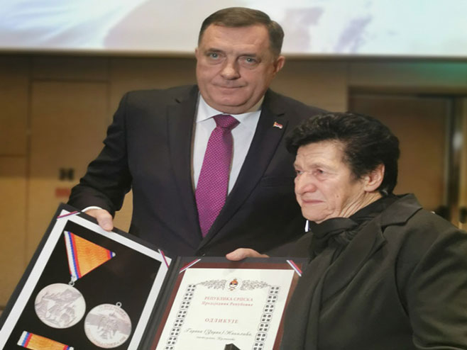 Milorad Dodik u Skoplju - Foto: RTRS