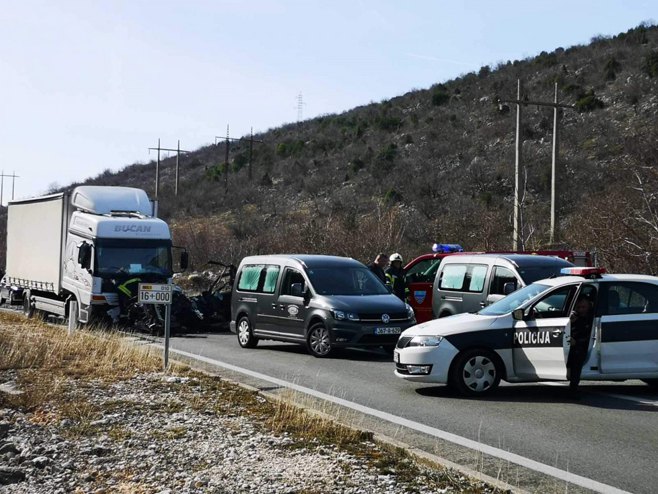 Stradala majka i kćerka u udesu kod Mostara (foto: M. Smajkić) - 