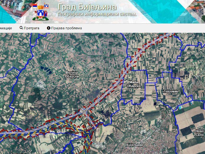 Konačna trasa dionice auto-puta i gasovoda od Rače do granice Bijeljine sa distriktom Brčko - Foto: SRNA