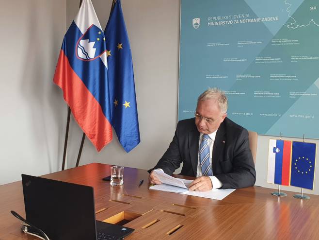 Ministar unutrašnjih poslova Slovenije Aleš Hojs (Foto: gov.si) - 