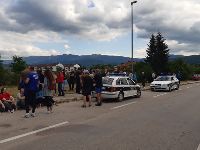 Drvar, protesti - Foto: SRNA