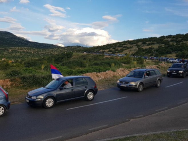 Auto-litija, Crna Gora (Foto: Sputnjik) - 