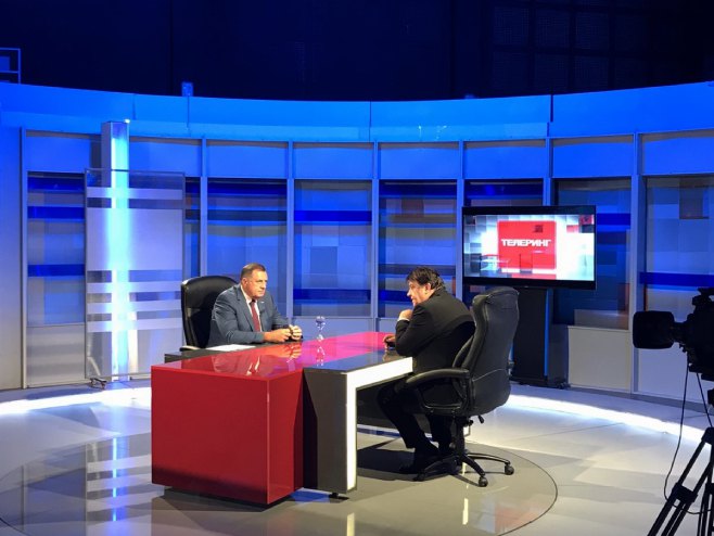 Milorad Dodik u emisiji Telering - Foto: RTRS