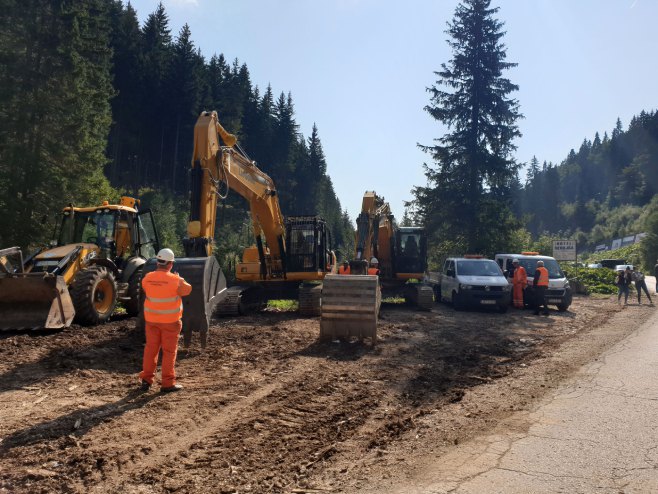 Јahorina - izgradnja nove trase na dionici Osmice-Bistrica - Foto: SRNA