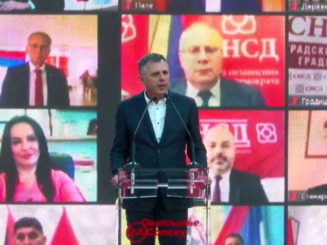 Igor Radojičić na Konvenciji SNSD-a u Banjaluci - Foto: Screenshot