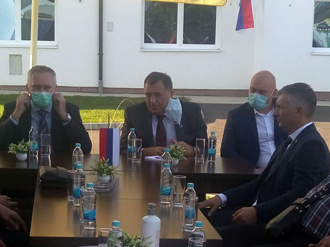 Dodik i Pašalić u Pelagićevu - Foto: SRNA