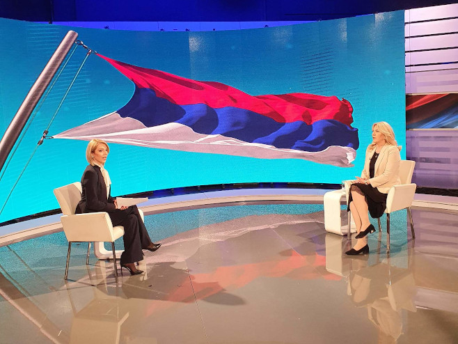 Gost emisije Intervju  Željka Cvijanović, predsjednica Republike Srpske - Foto: RTRS