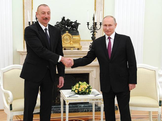 Sastanak Putina i Alijeva (Foto: kremlin.ru) - 