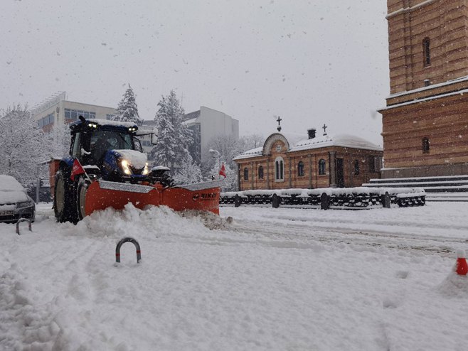 Snijeg - Banjaluka - Foto: RTRS