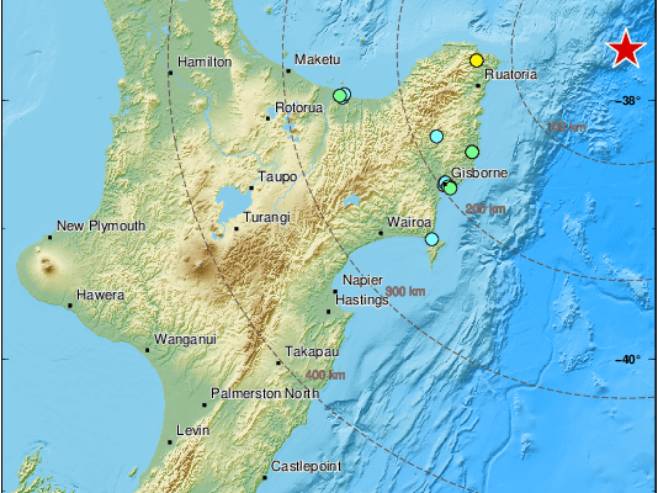 Zemljotres na Novom Zelandu - Foto: Twitter