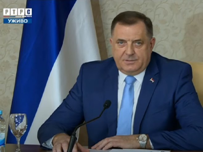 Pres konferencija Milorad Dodik - Foto: RTRS