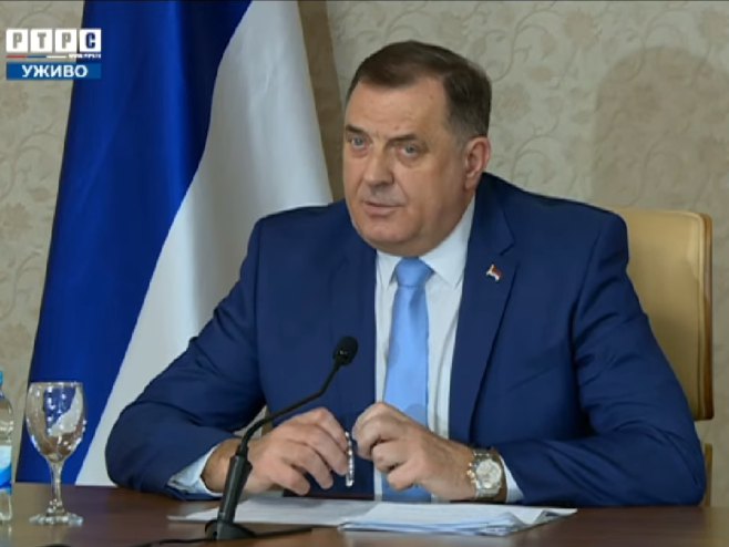 Pres konferencija Milorad Dodik - Foto: RTRS