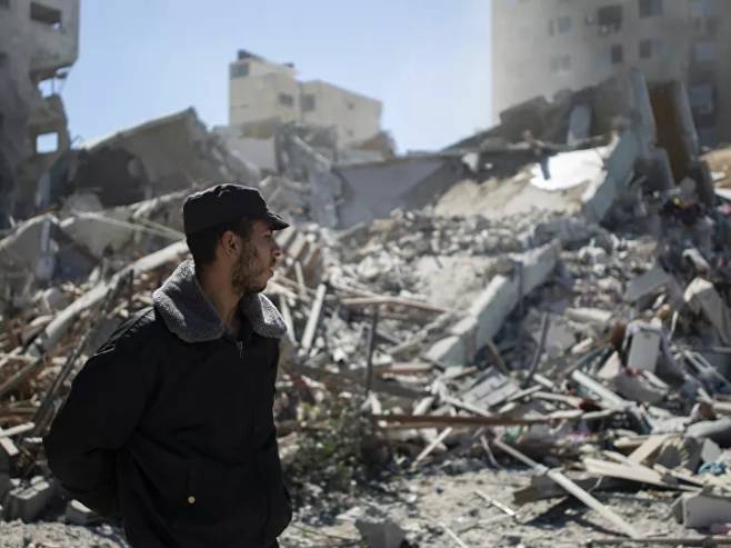 Najjače bombardovanje Gaze od početka sukoba (Foto: rs-lat.sputniknews.com) - 