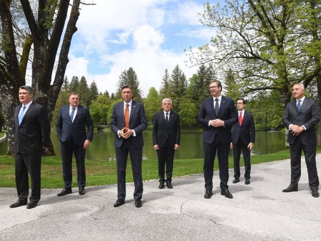 Lideri zemalja zapadnog Balkana (foto: instagram.com/buducnostsrbijeav) - 
