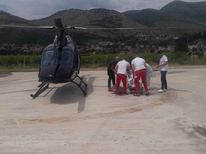 Trebinje - Helikopterska služba Republike Srpske - Foto: RTRS