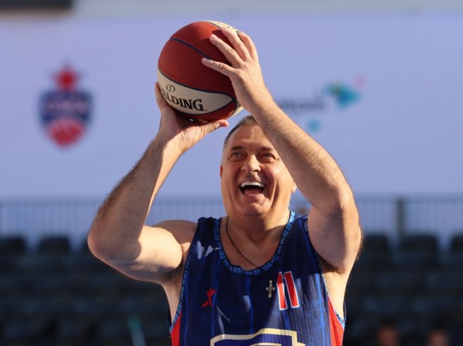 Milorad Dodik, Internacionalni košarkaški turnir (Foto: ZIPAPHOTO/Borislav Zdrinja) - 
