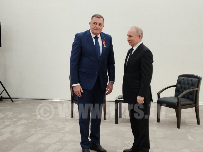 Putin i Dodik - Foto: RTRS