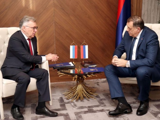 Kalabuhov i Dodik - Foto: RTRS