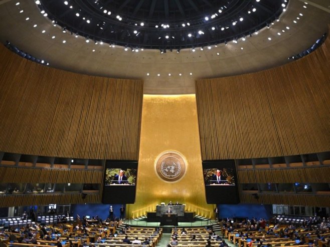 Generalna skupština UN (foto: EPA-EFE/MIGUEL RODRIGUEZ - ilustracija) - 