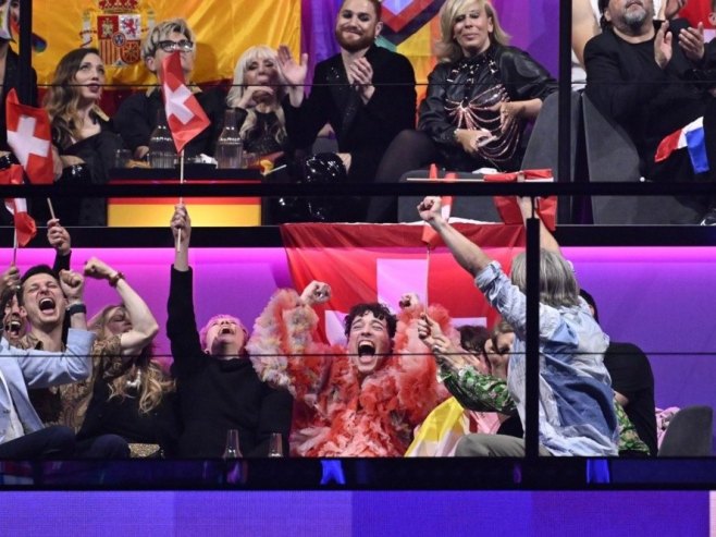 Švajcarska pobjednik Pjesme Evrovizije, Srbija na 17. mjestu