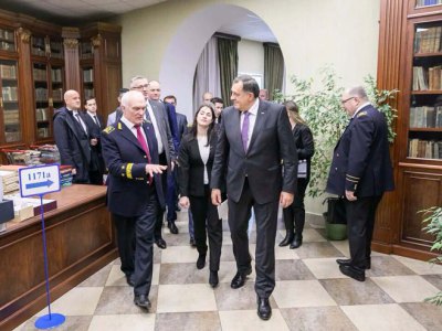 Milorad Dodik u posjeti Gornjem Univerzitetu u Sankt Peterburgu