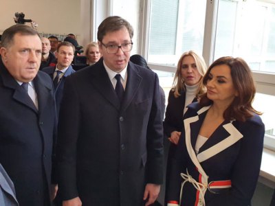Posjeta predsjednika Srbije Aleksandra Vučića Mrkonjić Gradu