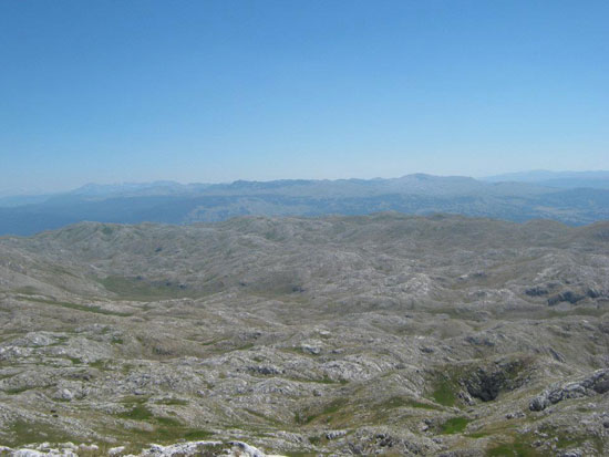 ponedjeljak, 13. avgust - Јelena Obućina, Pogled sa Treskavice prema Hercegovini i Crnoj Gori