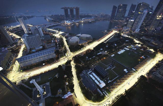Singapur:Staza po kojoj će se voziti trka Formule 1 za Veliku nagradu Singapura 23. septembra