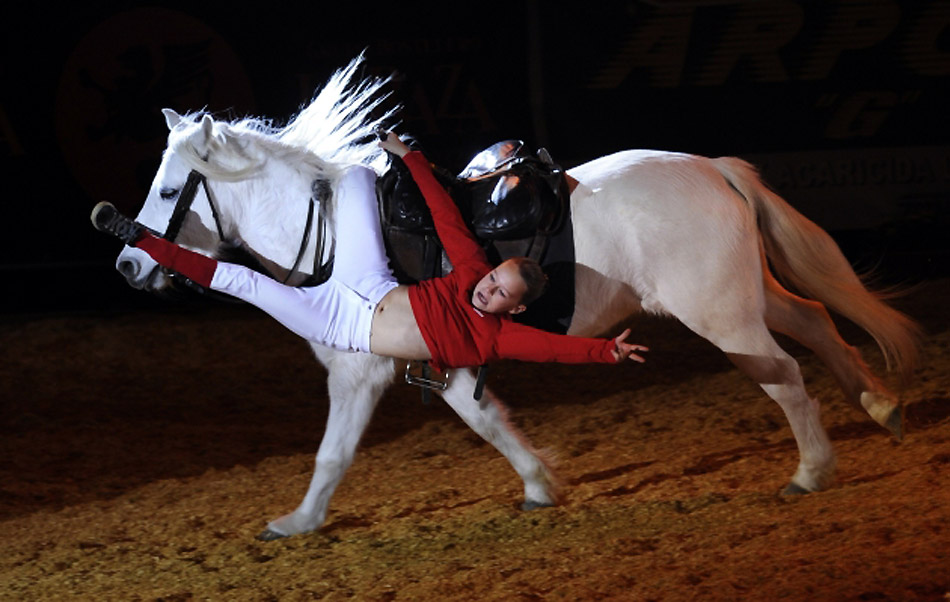 Međunarodni sajam rasnih konja u Sevilji, Španija...
