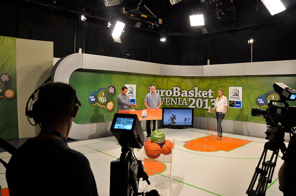 Eurobasket, sportski program, gost u studiju Bojan Božić, košarkaški trener