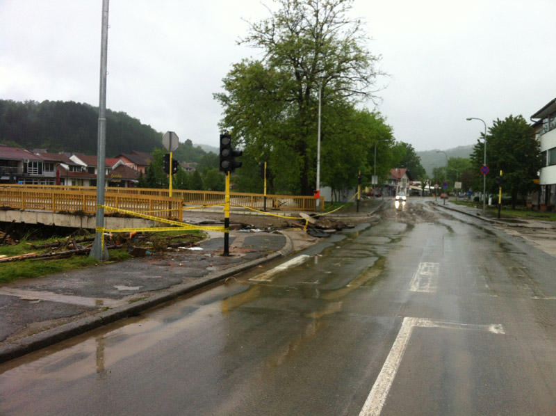 Poplave u Republici Srpskoj (17.maj 2014.) / Put Kotor Varoš – Banja Luka