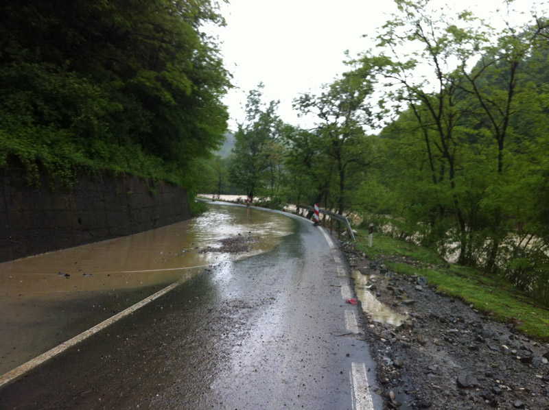 Poplave u Republici Srpskoj (17.maj 2014.) / Put Kotor Varoš – Banja Luka