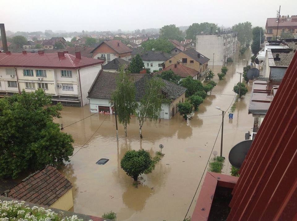 Poplave u Republici Srpskoj (17.maj 2014.) / Šamac