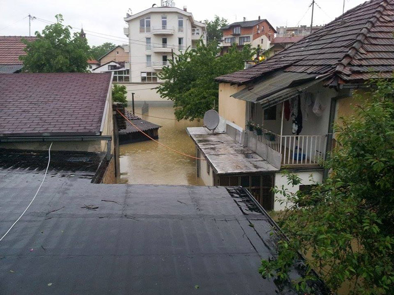 Poplave u Republici Srpskoj (17.maj 2014.) / Banjaluka (Dolac)