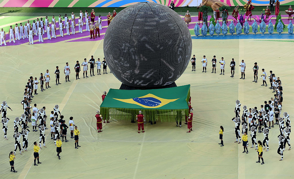 Ceremonija otvaranja Svjetskog prevenstva u Fudbalu "Brazil 2014"