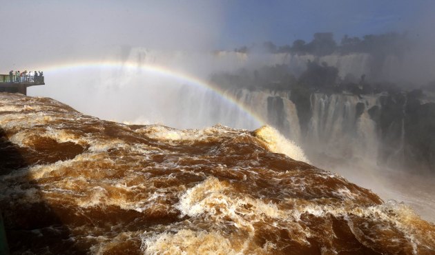 Vodopadi Ihvazu snimljeni su u Nacionalnom parku Igvazu, nedaleko od grada Fos do Iguasu, na jugu Brazila...