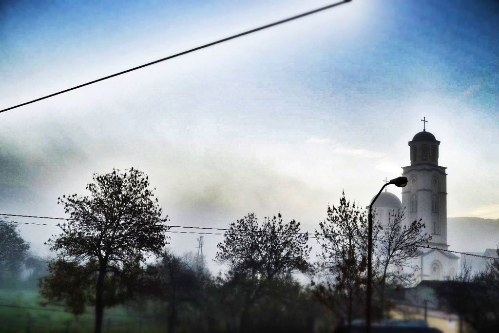 Ponedjeljak, 03.novembar 2014. / Goran Komlenović, Crkva Svetog Petra Sarajevskog u Vojkovićima, Istočno Sarajevo...