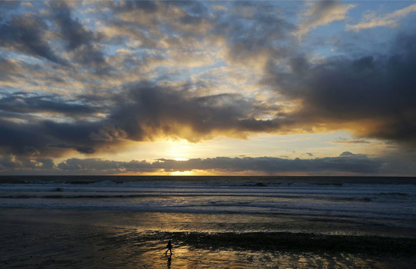 Predivne fotografije zalaska sunca i plaže Kap Fere u jugozapadnoj Francuskoj...