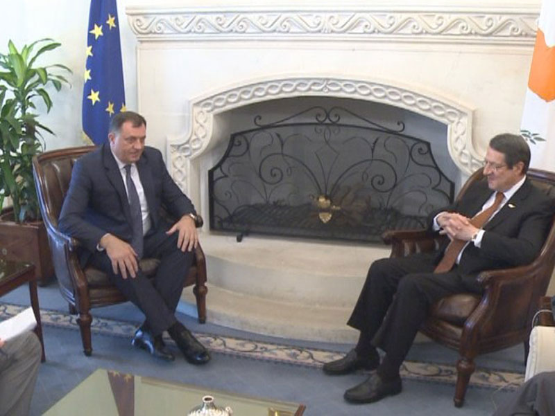 Predsjednik Dodik u posjeti Kipru