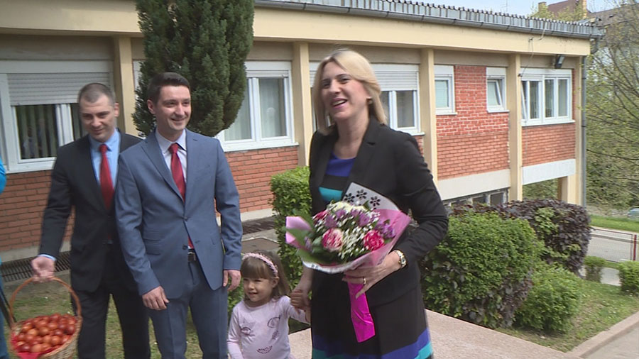 Predsjednica Vlade Željka Cvijanović u posjeti Domu Rada Vranješević