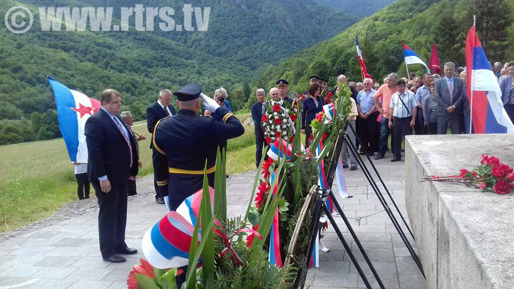 Tjentište- Obilježavanje 74 godine od Bitke na Sutjesci...